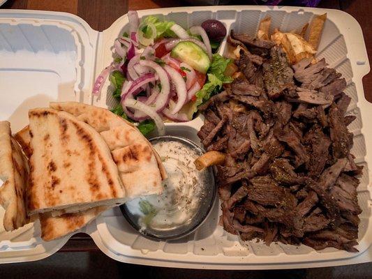 Beef & lamb platter