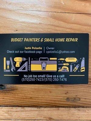 Budget Painters and Small Home Repair