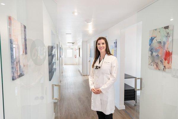 Dr Carli Katz at her Holistic Dental Clinic