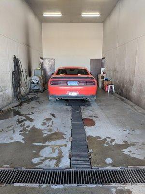 Wash day for the Hellcat