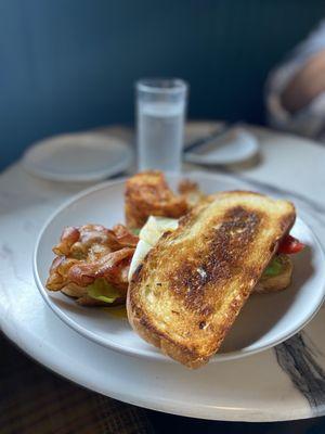 BELT (sourdough substituted for Focaccia)