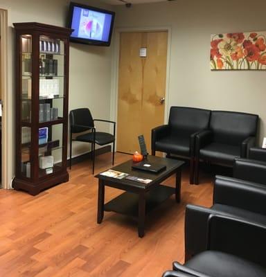 Our waiting area