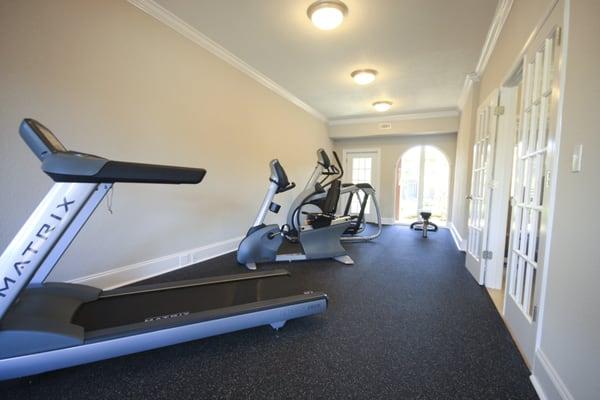 Matrix fitness center with free Wi-Fi