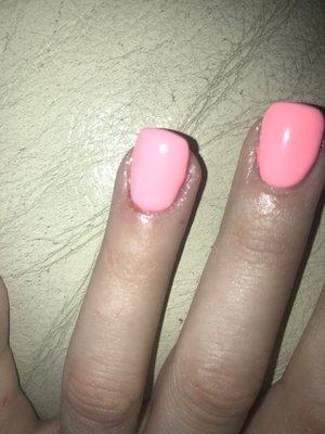 Gel manicure