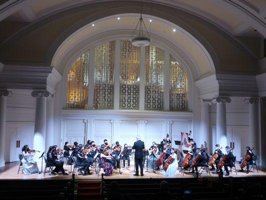 The Music Institute of Chicago's Academy Orchestra, 2021-2022.