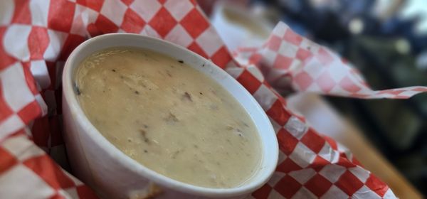 Clam chowder so good