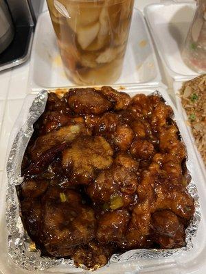 General Tso's Chicken spicy