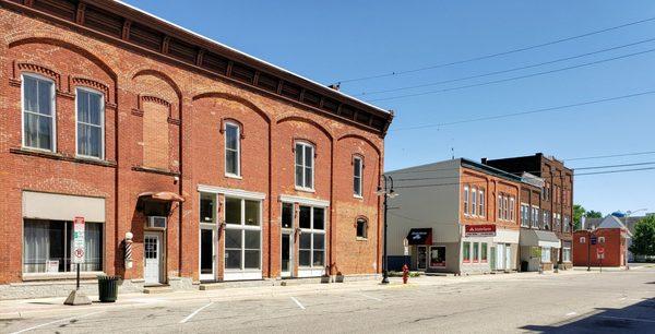 Buildings on Empire St. in Downtown Montpelier