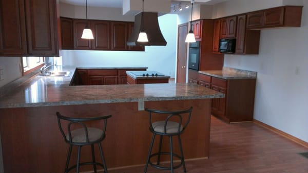 completed Kitchen remodel