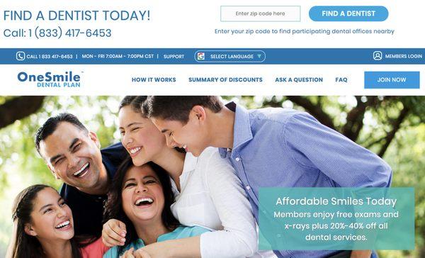 OneSmile Dental Plan