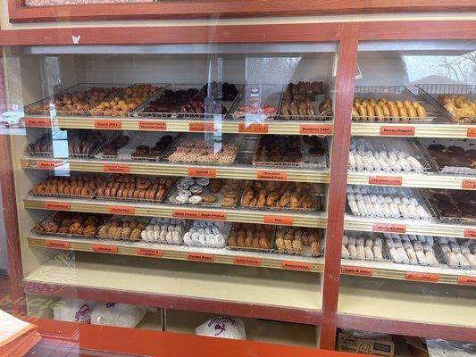 just some of the donuts they have !!