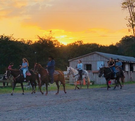 Sunset Group Ride!