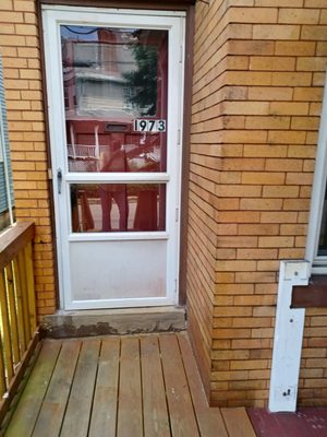 Front door 1973, front 1975, back door of 1975. Free quote to each  door, purchase and install. Thank you.