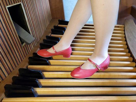 Organmaster Shoes now come in red!