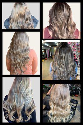 Blonde Balayage 
Hair by Nancy