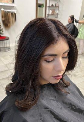 Makeup and bleach wave