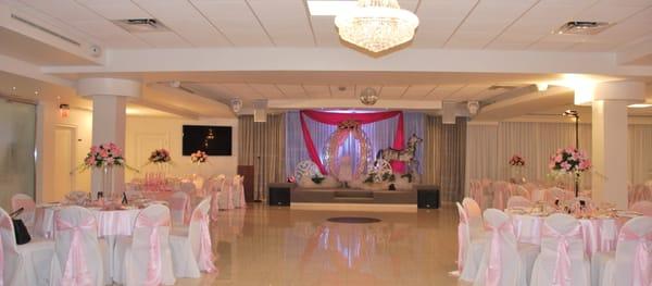 Blue Banquet Hall is the ideal venue for Weddings, Quinces, Birthdays, Corporate Events and Holiday Parties