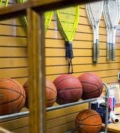 Basketball & Racquet Ball Courts available