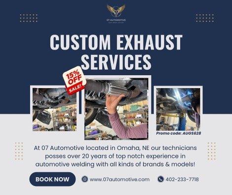 Custom ExhaUst Services.