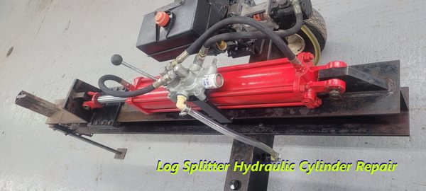 Log Splitter Hyadraulic Cylinder Repair