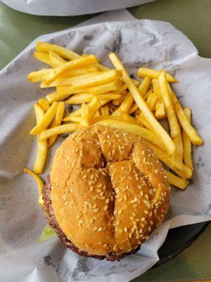 Big Boy burger & fries