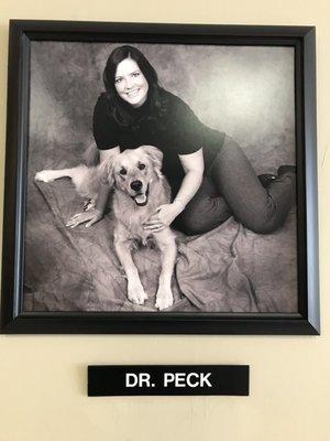 Veterinarian Dr. Peck