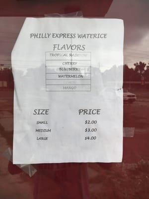 Philly Water Ice Express