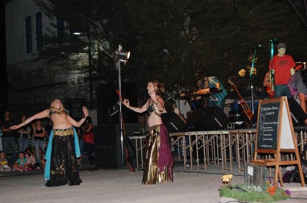 My 17 month old loved the belly dancers!  They were really fun to watch!