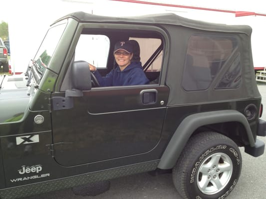 Thanks Joe, Cynthia and Wayne loving my jeep!!!!