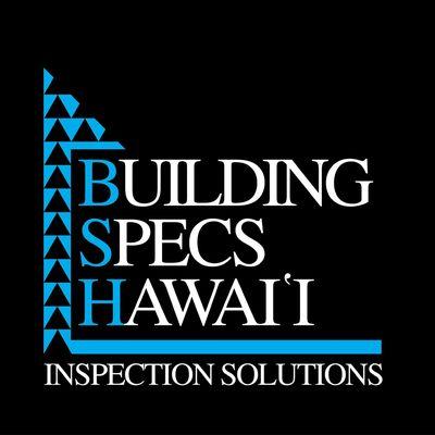 This is the new Building Specs Hawaii logo!!