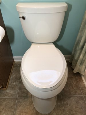 Kohler toilet installation