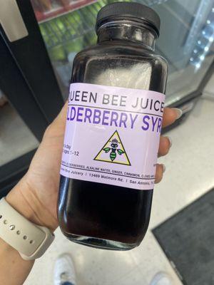 Another unique juice shop item