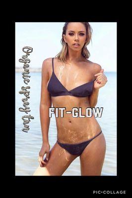 Fit-Glow will last 8-14 days No orange tones, nasty smell, & nasty chemicals. This is perfect for everyday tan, or special event.