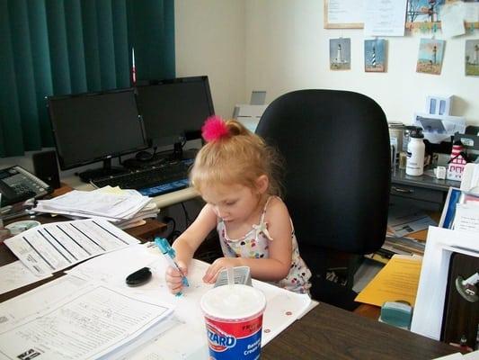 We start training them when their young to get the most experienced CSR's.