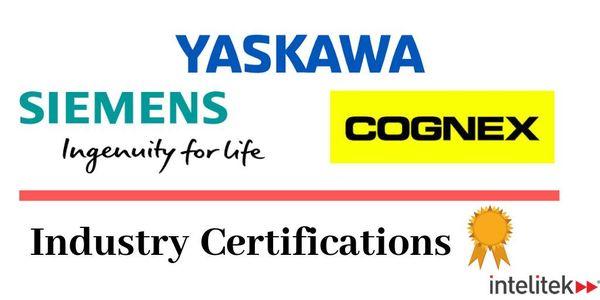 Industry Certifications via Intelitek Programs for Schools!