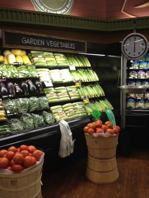 Stocked produce