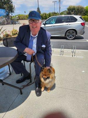 baron richard degrandcourt with family Mascot CC named after Cornelia Guest Star and Actress