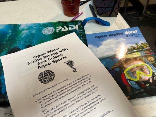 PADI Open Water Dive Manual