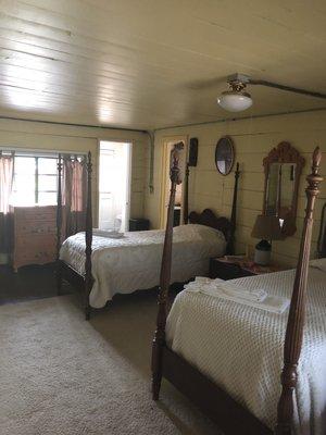 Main ranch house bedroom