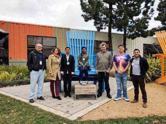 Pine Hill students visited Google.