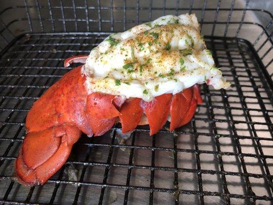 Lobster Tails with Garlic Butter and Parsley