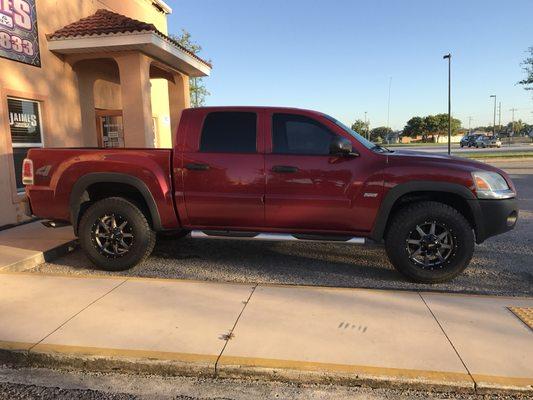 Wheels and tires and a little lift