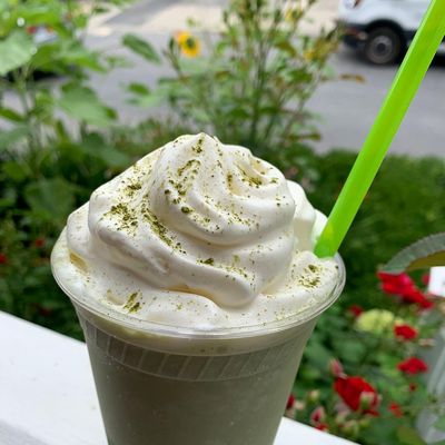 Matcha milkshakes