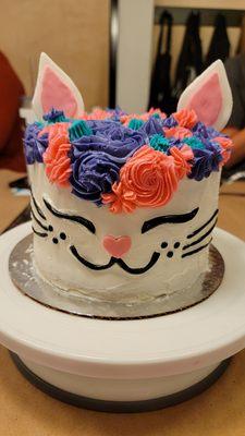 My cat cake!