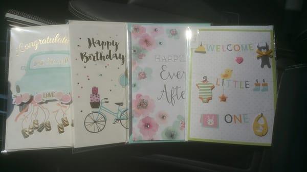 Homegoods always have the prettiest cards!