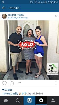 Best decision was trusting Zandra with the most important financial decision we could ever make.