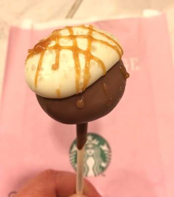 Salted Caramel Cake Pop