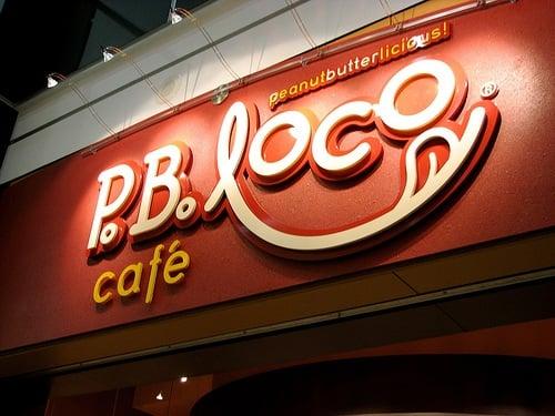 P.B. Loco Sign from store.