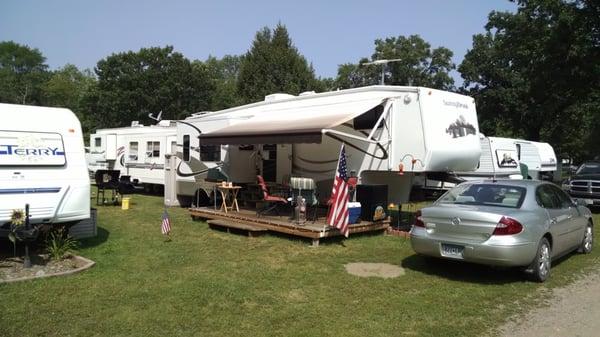 Used camper purchased at Camper Corral