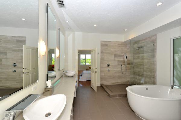 Casey Key Florida interior design bathroom house remodeling